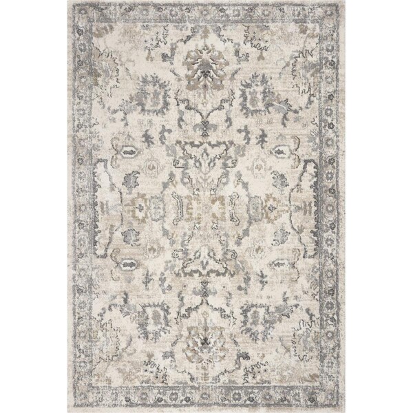 Palacedesigns Polypropylene Ivory Area Rug - 5 ft. 3 in. x 7 ft. 7 in. PA3666291 - main